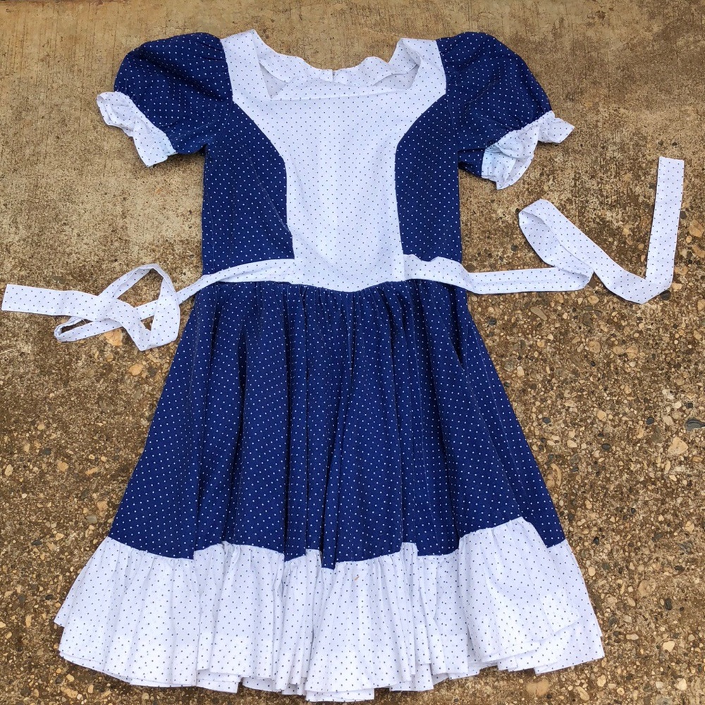 Vintage Square Dancing Western Dress Handmade!